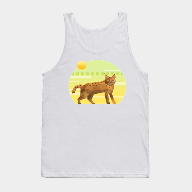 Cheetah Tank Top by Brainable ART